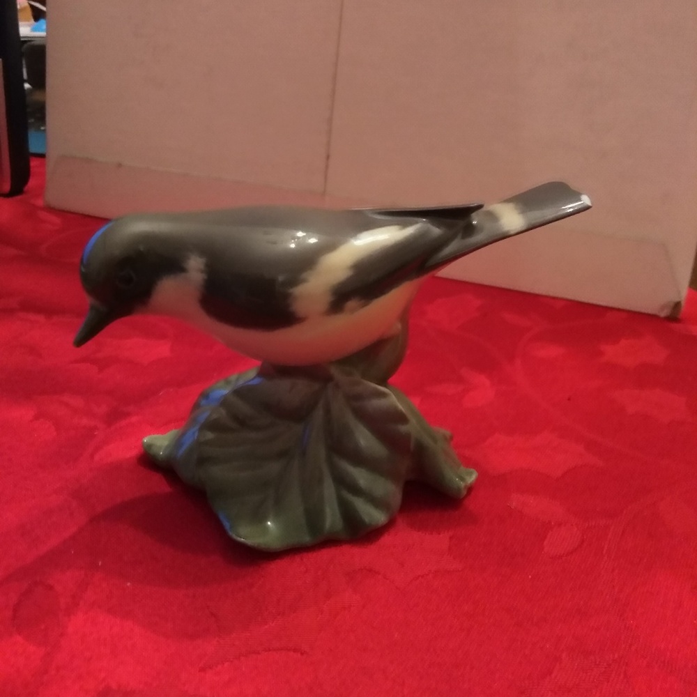 Porcelain bird figurine